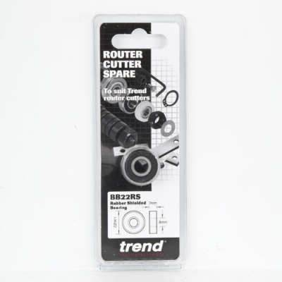 Trend BB22RS Bearing rubber shielded 8mm bore