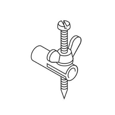 Trend BEAM/005 Beam trammel for 8mm rod