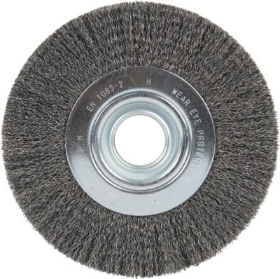 Klingspor BR 600 W Wheel brush, crimped wire for Steel, Stainless steel
