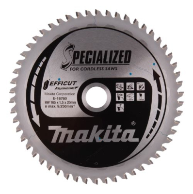 MAKITA SPECIALIZED EFFICUT BLADES FOR ALUMINIUM