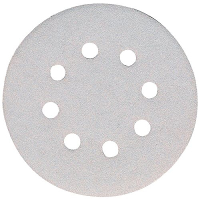MAKITA VELCRO BACKED ABRASIVE DISCS - WHITE 125MM 5