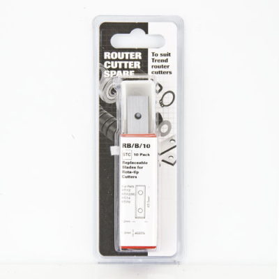 Trend RB/B/10 Rota-Tip blade 49.5x12x1.5mm ten off