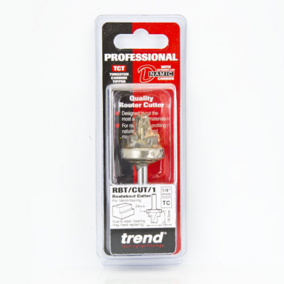 Trend RBT/CUT/1 Routabout Cutter 18mm Floor 1/4Inch Shank