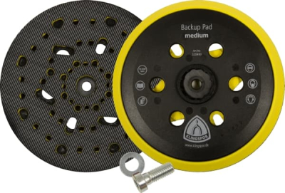 Klingspor HST 555 A Self-fastening multi-hole backing pad for random orbital sanders