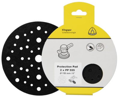 Klingspor PP 555 Retail packs Protection pad, self-fastening