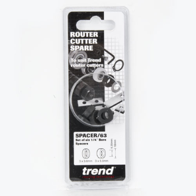 Trend SPACER/63 Spacer set 1/4 inch bore
