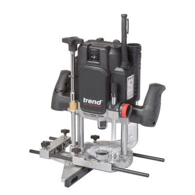 Trend T14EK 2300W 1/2Inch Dual-Mode Plunge Router 240V UK & Ireland only
