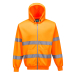 PORTWEST B305 Hi-Vis Zip Front Hoodie