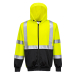PORTWEST B315 Hi-Vis Two-Tone Zipped Hoodie
