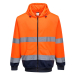 PORTWEST B317 Two-Tone Zip Front Hoodie