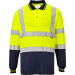 PORTWEST S279 Two-Tone Long Sleeved Polo
