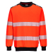 PORTWEST PW379 PW3 Hi-Vis Crew Neck Sweatshirt